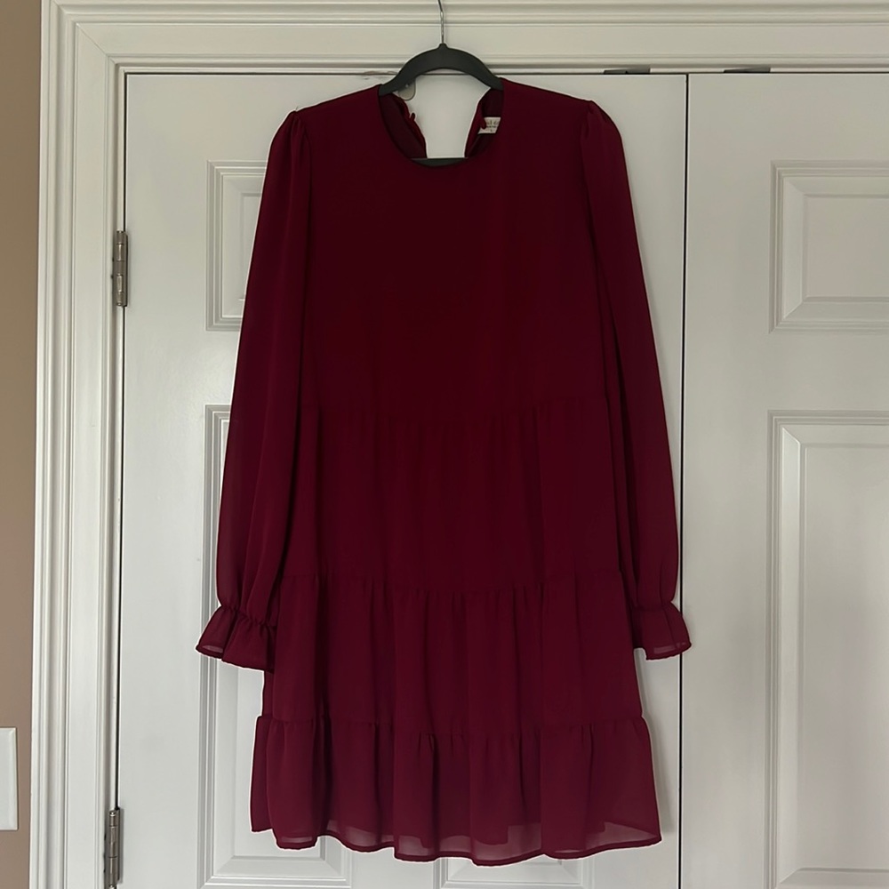 Maroon Dress